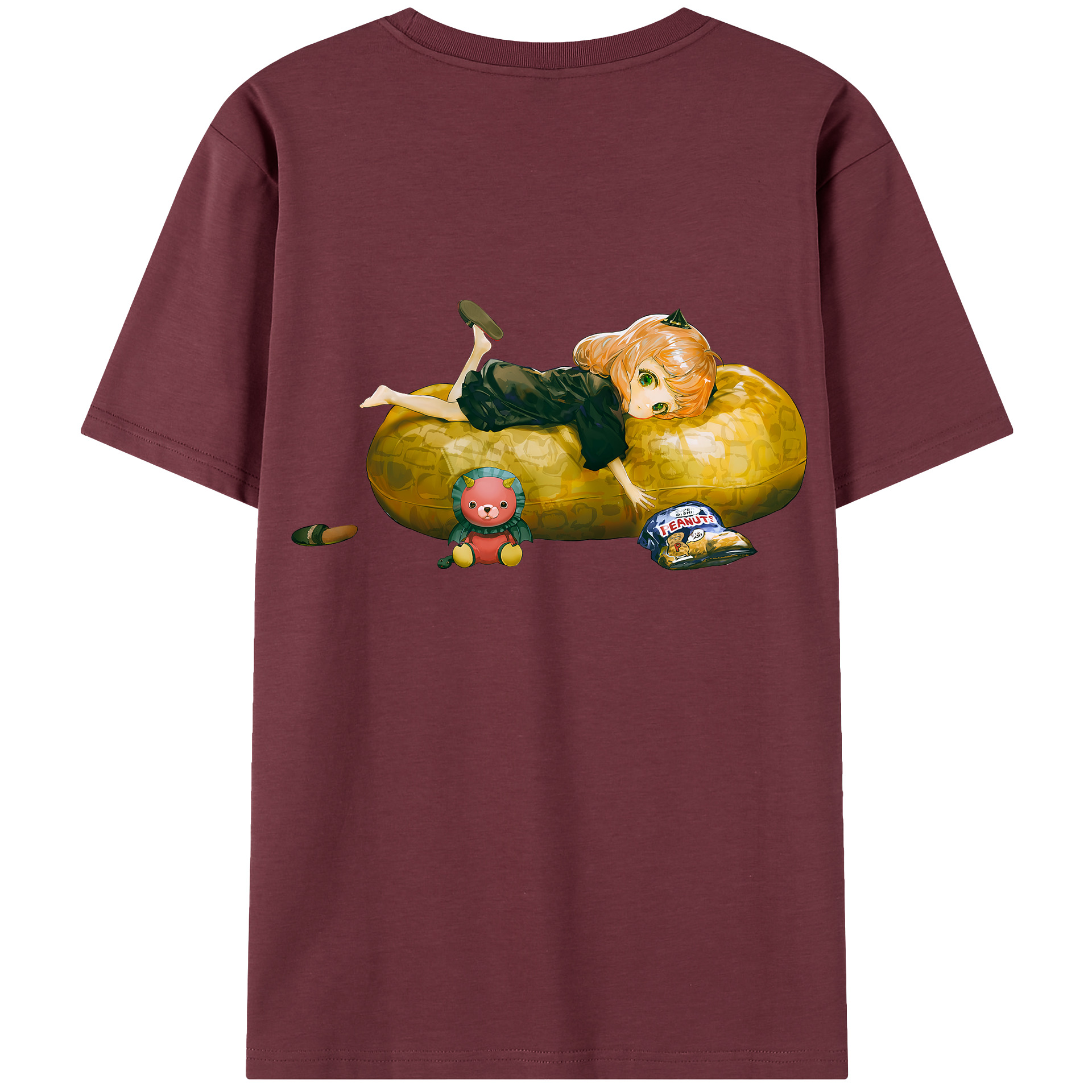（画像用） SPY×FAMILY间谍家家酒 綿100％半袖Tシャツ（背面プリント）